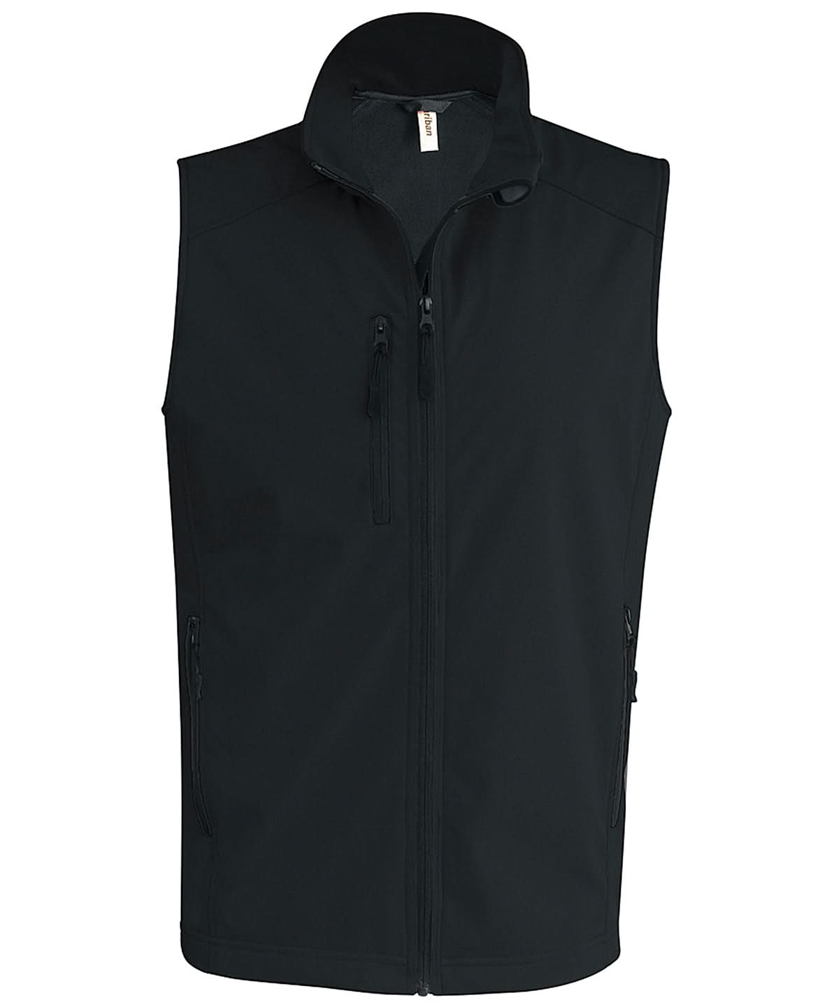 Kariban Mens softshell bodywarmer KB403 - Black - Customisable Bodywarmers