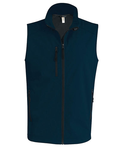 Kariban Mens softshell bodywarmer KB403 - Navy - Customisable Bodywarmers