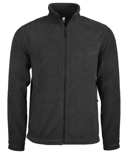Kariban Zip through microfleece jacket KB903 - Black - Customisable Jacket