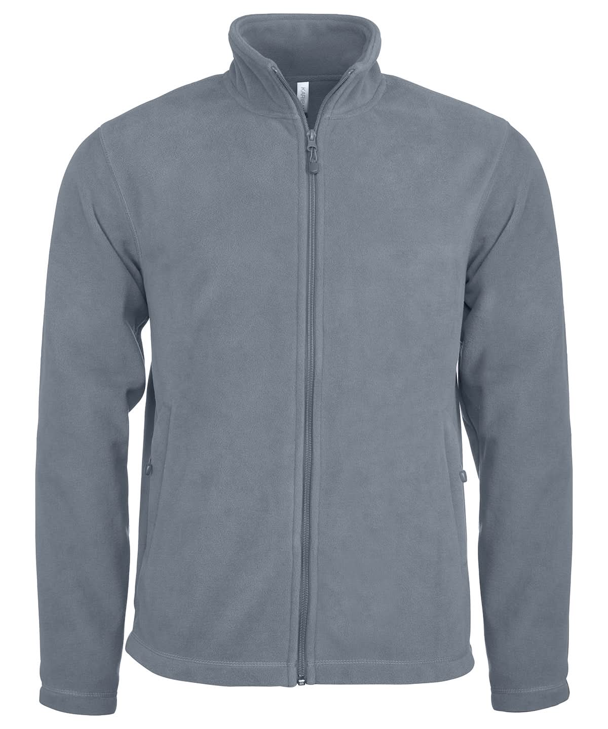 Kariban Zip through microfleece jacket KB903 - Convoy Grey - Customisable Jacket