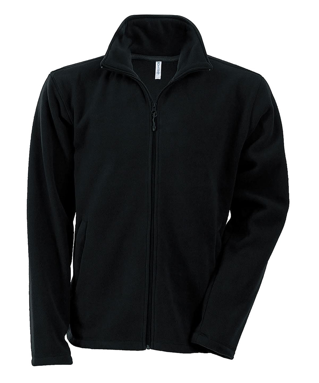 Kariban Falco full zip microfleece jacket KB911 - Black - Customisable Jacket