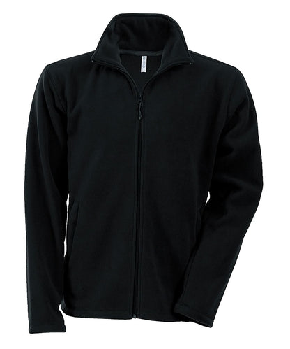Kariban Falco full zip microfleece jacket KB911 - Black - Customisable Jacket