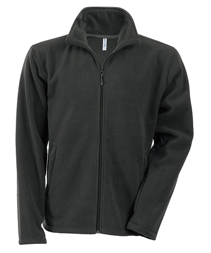 Kariban Falco full zip microfleece jacket KB911 - Dark Grey - Customisable Jacket