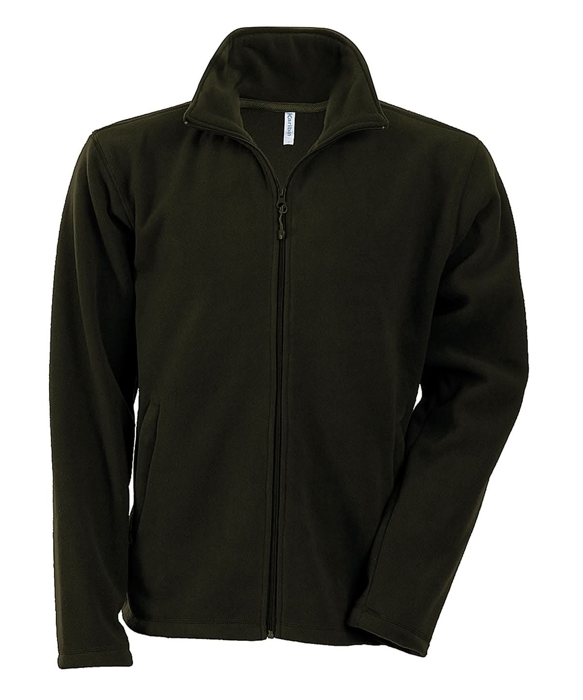 Kariban Falco full zip microfleece jacket KB911 - Olive - Customisable Jacket
