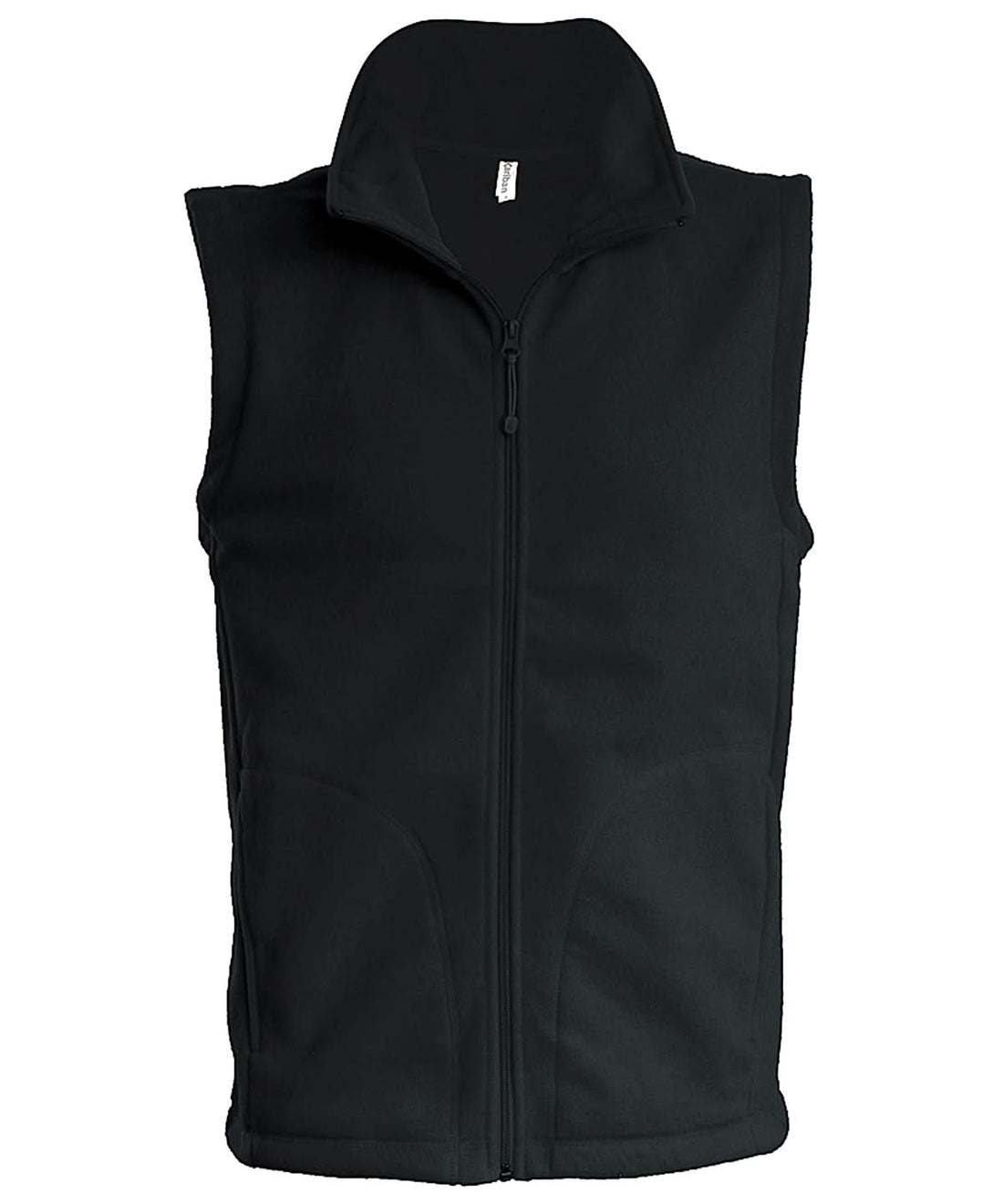 Kariban Luca mens microfleece gilet KB913 - Black - Customisable Bodywarmers