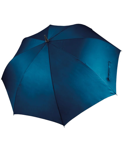 KiMood Large Golf Umbrella KI004 - Navy One size - Customisable Umbrellas