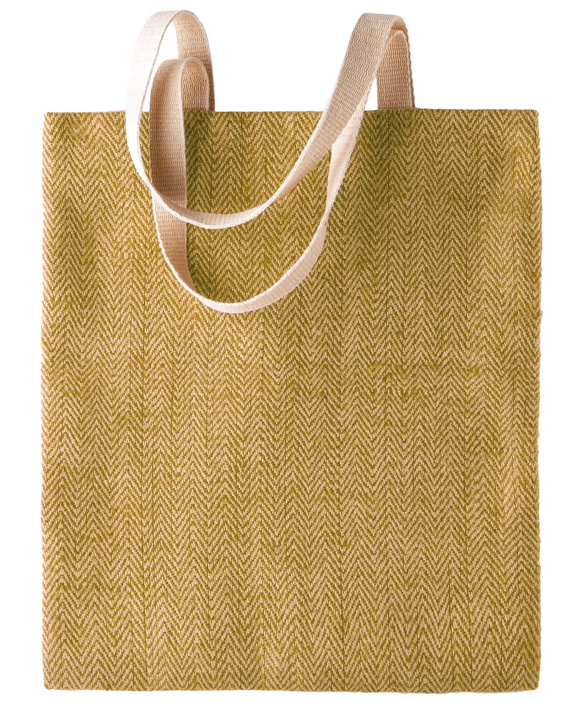 KiMood 100 natural yarn dyed jute bag KI009 - - Customisable Bags