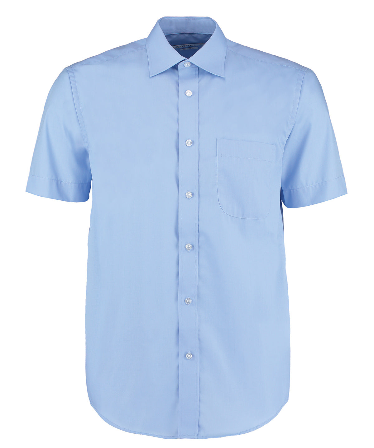 Men SS Classic Business Shirt - KK102 - Light Blue - Customisable Corporate Wear