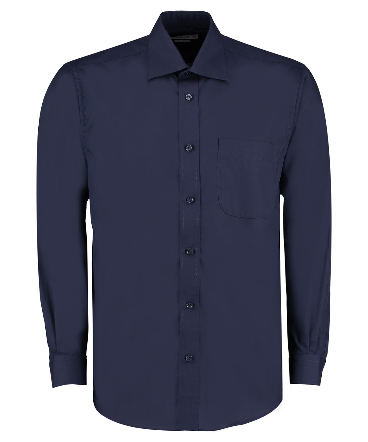 Men LS Classic Business Shirt - KK104 - Dark Navy - Customisable Corporate Wear