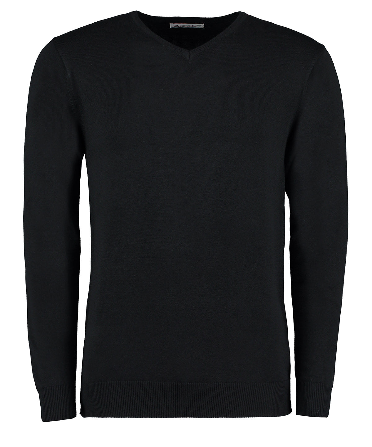 Mens Arundel V Neck Sweater - KK352 - Black - Customisable Corporate Wear