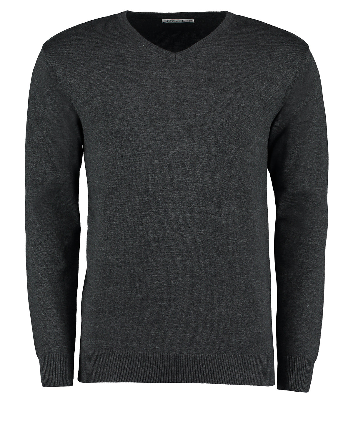 Mens Arundel V Neck Sweater - KK352 - Graphite - Customisable Corporate Wear