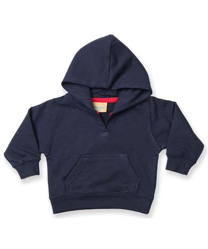 Larkwood Toddler Hooded Sweatshirt With Kangaroo Pocket LW02T - Navy - Customisable Sweatshirts