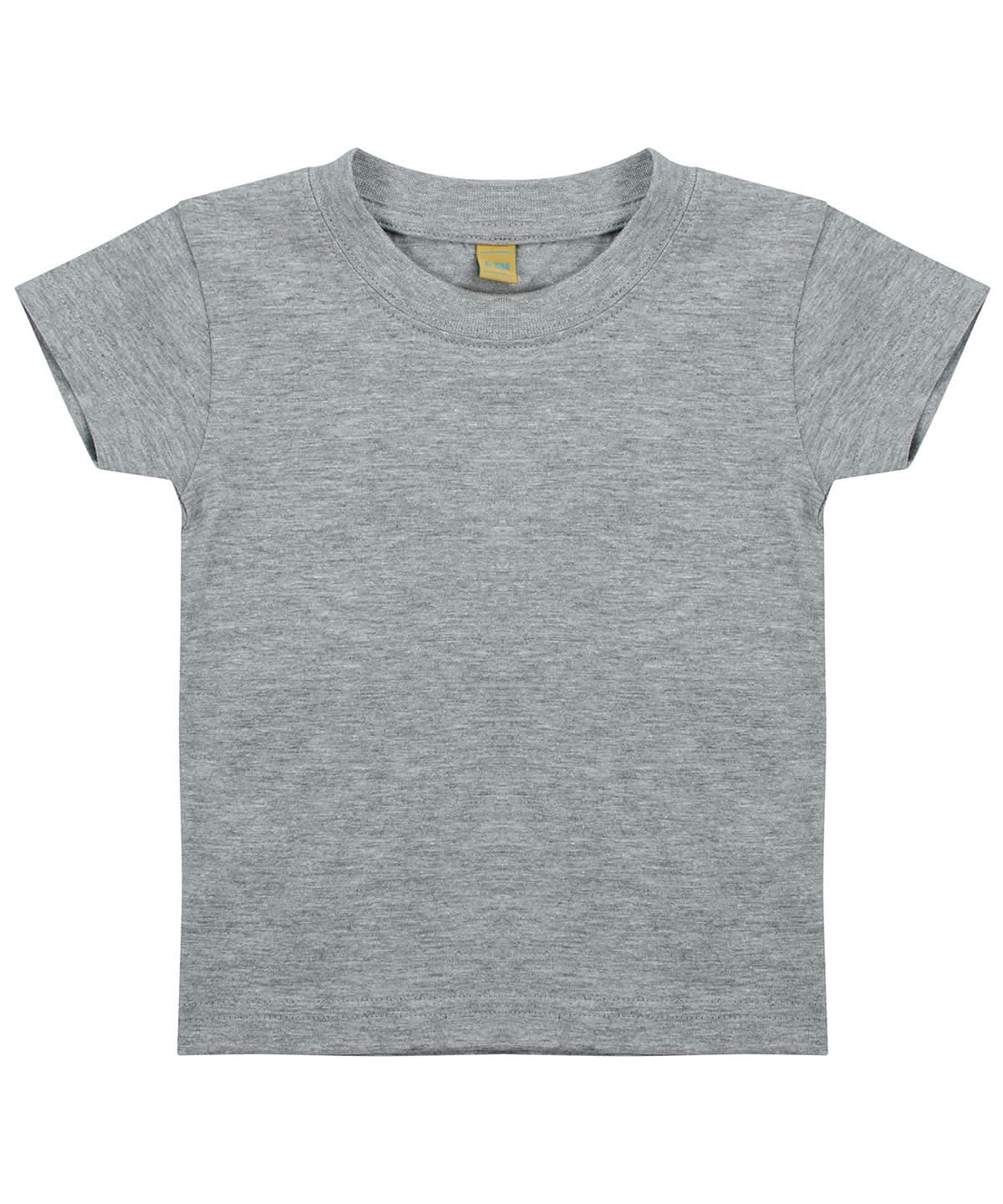 Larkwood BabyToddler T Shirt LW20T - Heather Grey - Customisable T-Shirt