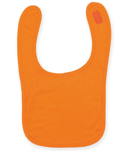 Larkwood Plain And Contrast Bib LW82T - - Customisable Bibs