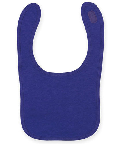 Larkwood Plain And Contrast Bib LW82T - - Customisable Bibs