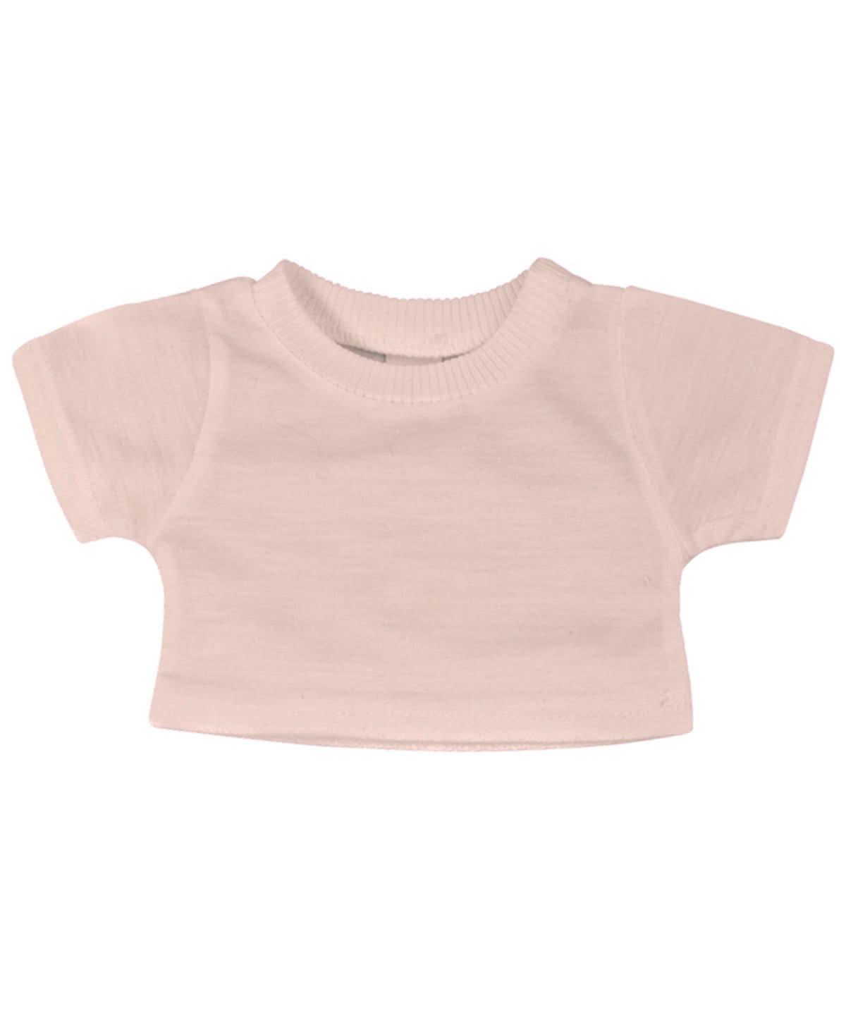 Teddy t shirt - MM071 - Baby Pink M - Customisable Soft Toys