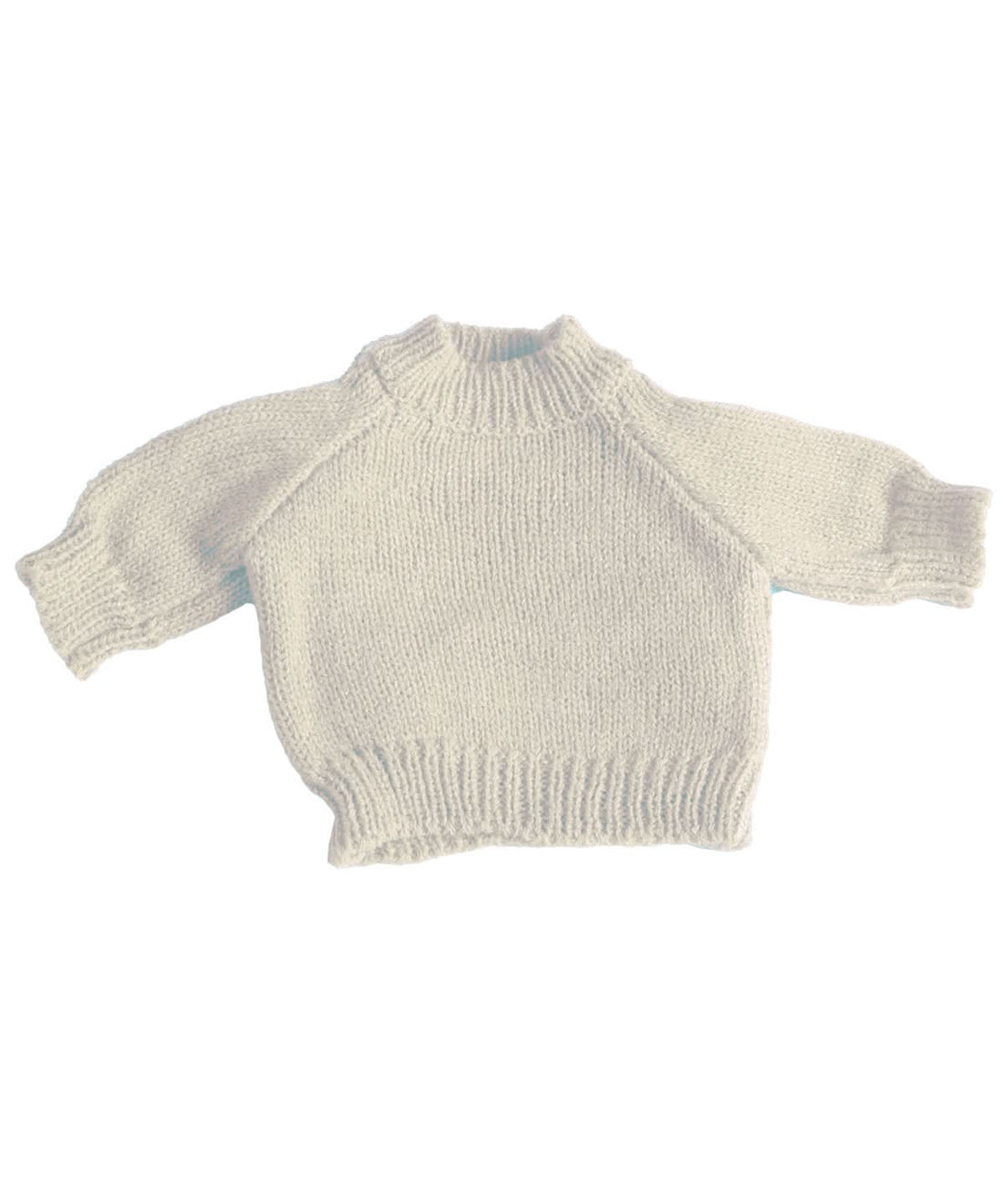 Teddy jumper - MM083 - Cream - Customisable Soft Toys