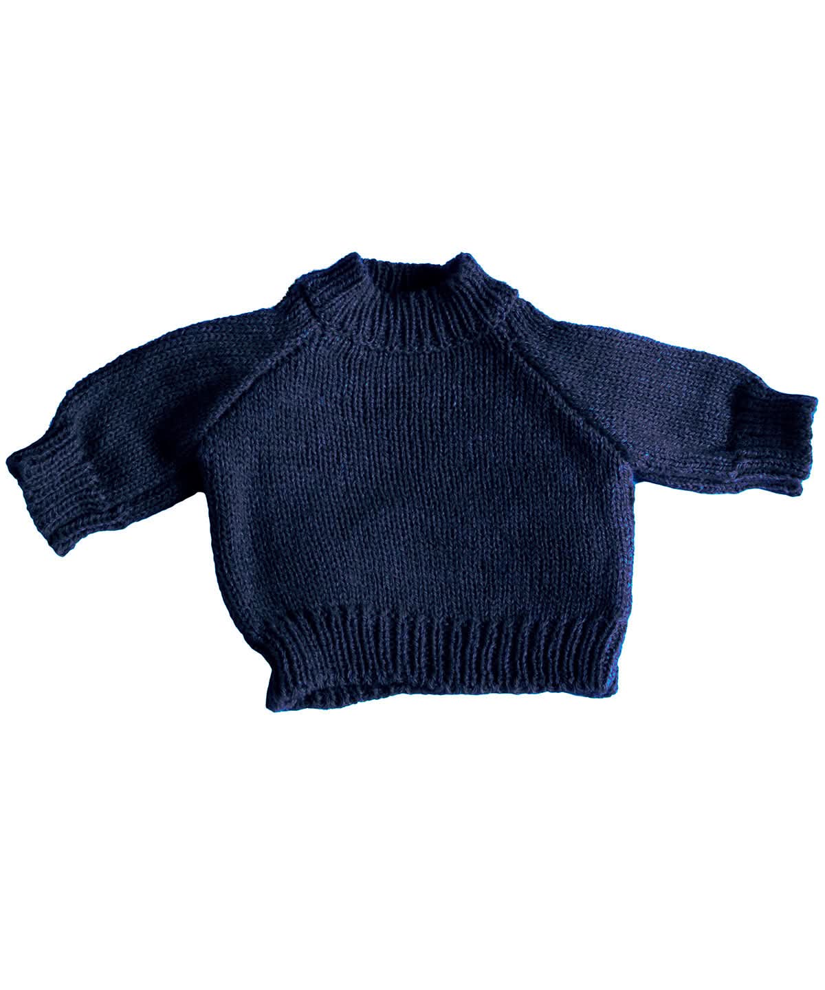 Teddy jumper - MM083 - Navy - Customisable Soft Toys