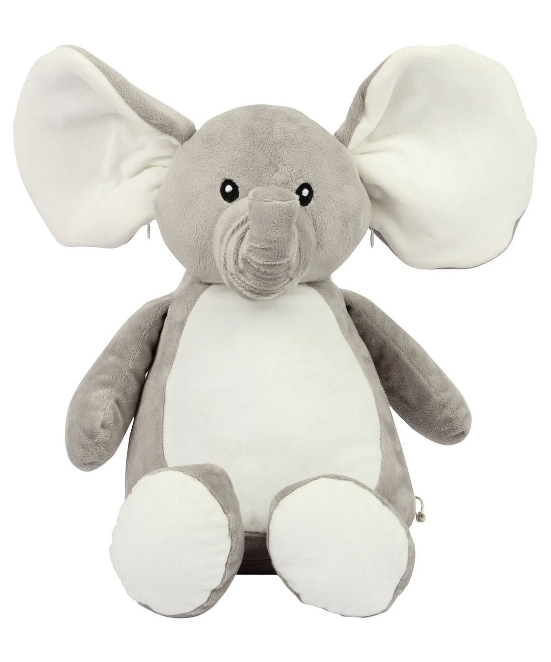 Zippie elephant - MM558 - Grey One size - Customisable Soft Toys