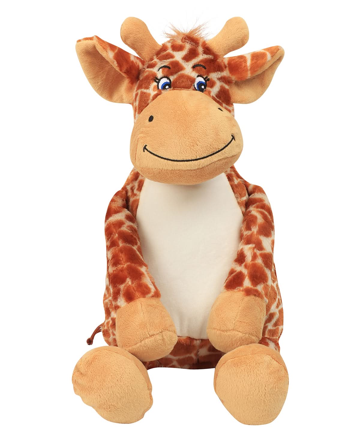 Zippie giraffe - MM564 - Brown One size - Customisable Soft Toys