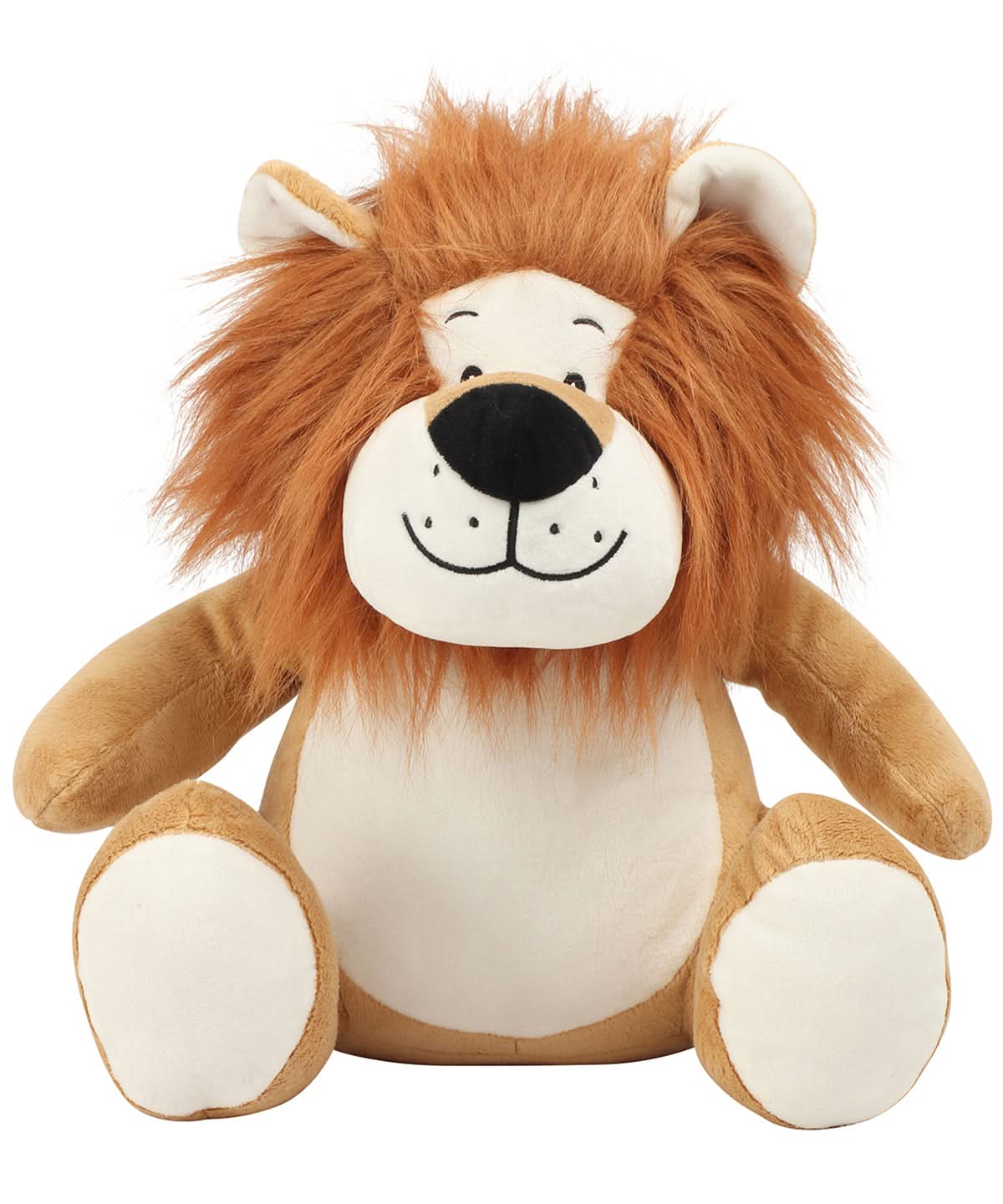 Zippie lion - MM569 - Brown One size - Customisable Soft Toys