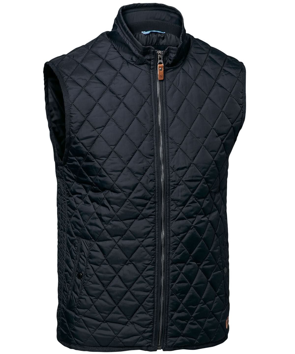 Nimbus Camden diamond quilted gilet NB46M - Midnight Blue - Customisable Bodywarmers