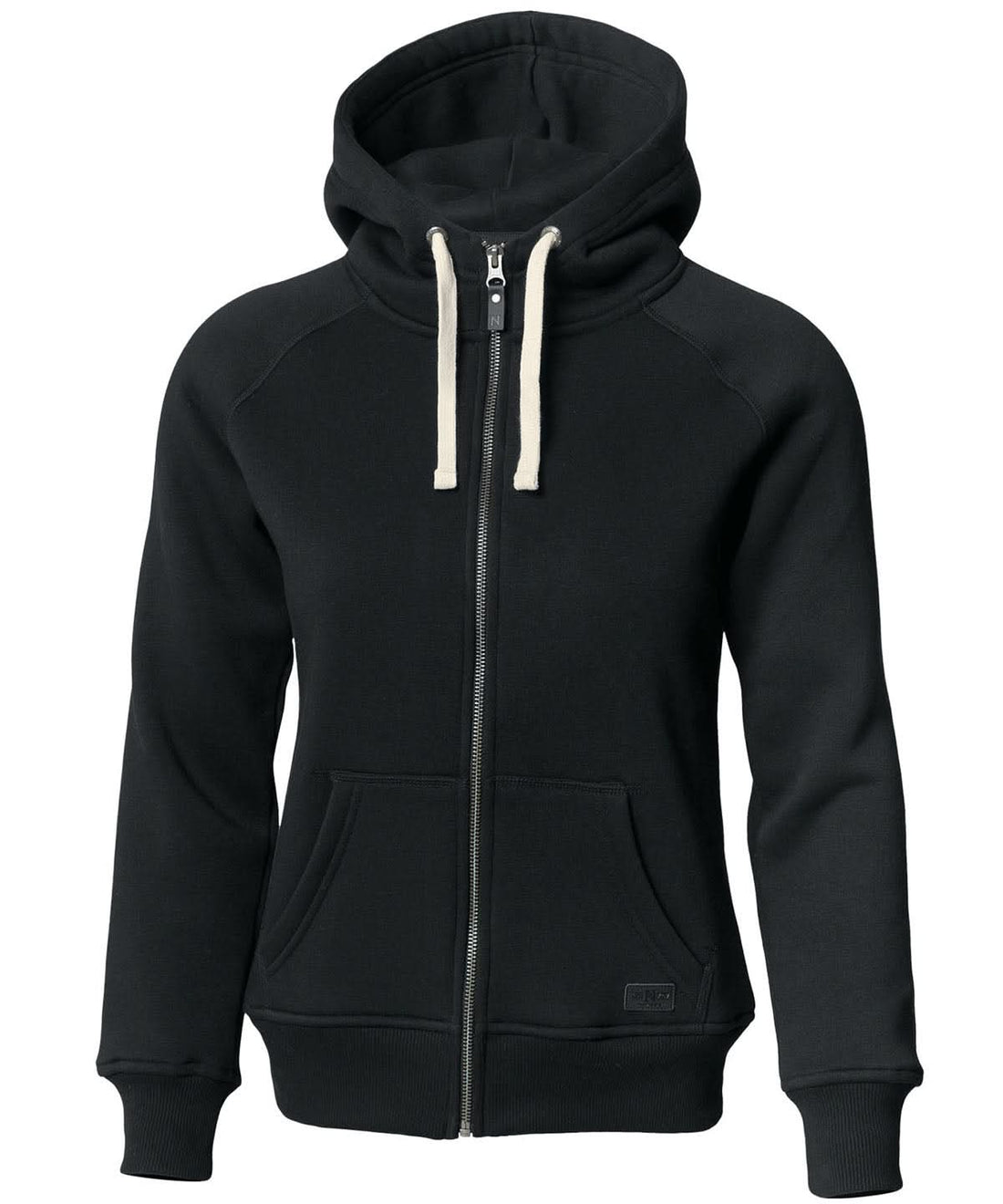 Womens Williamsburg fashionable hooded sweatshirt - NB55F - Black - Customisable Sweatshirts