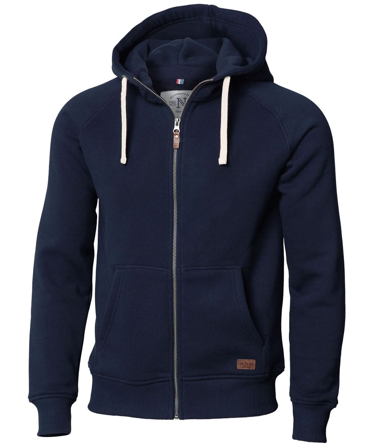 Williamsburg fashionable hooded sweatshirt - NB55M - Navy - Customisable Sweatshirts