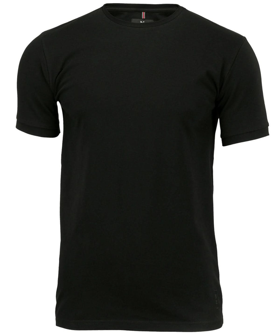 Nimbus Danbury the piqu tee NB72M - Black - Customisable T-Shirt