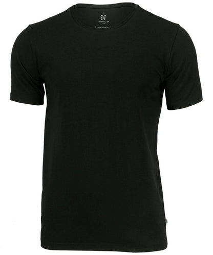 Nimbus Montauk the Essential Short Sleeve tee NB73M - Black - Customisable T-Shirt