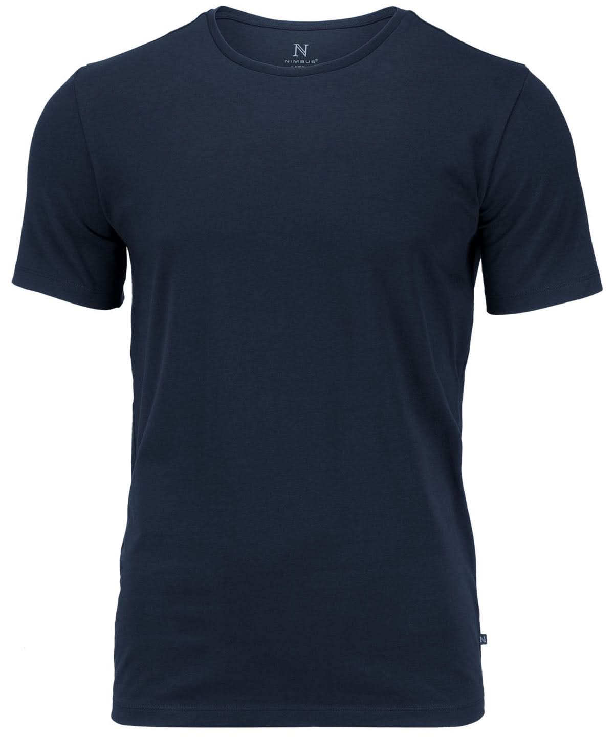 Nimbus Montauk the Essential Short Sleeve tee NB73M - Navy - Customisable T-Shirt