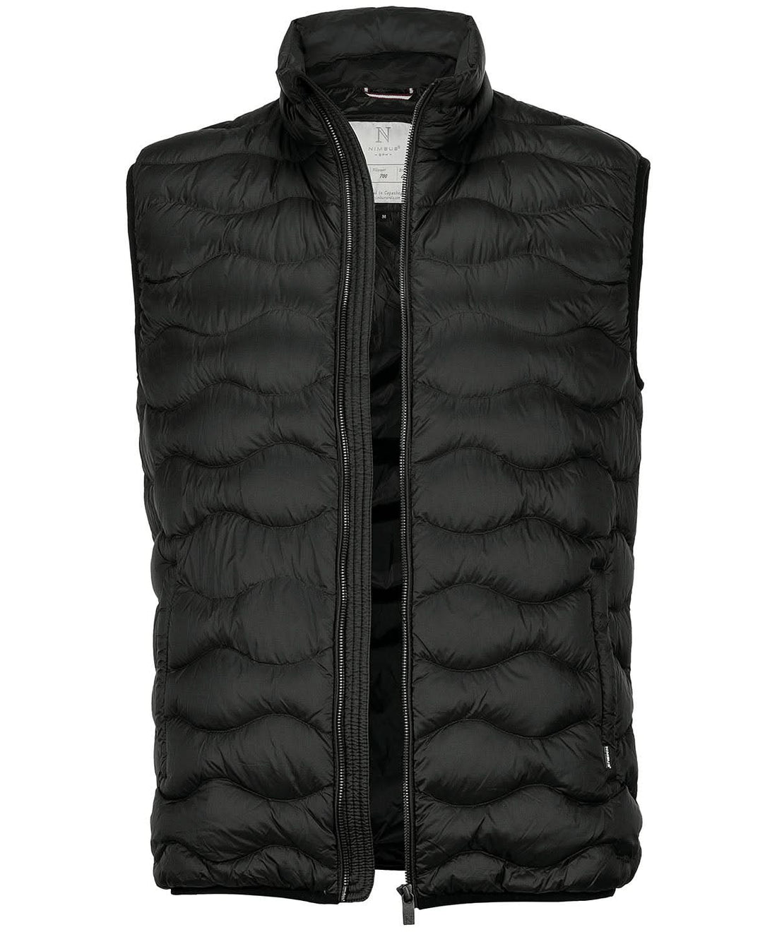 Nimbus Vermont versatile down gilet NB79M - Black - Customisable Bodywarmers