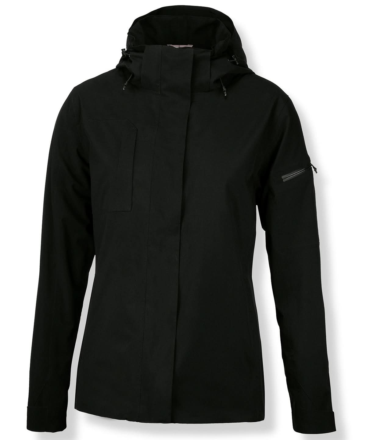 Nimbus Womens Whitestone performance shell jacket NB89F - Black - Customisable Jacket