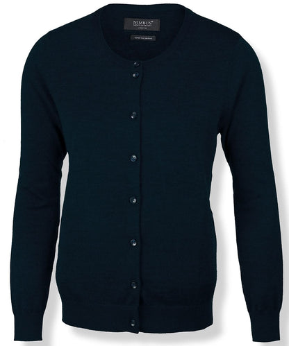 Nimbus Womens Phoenix luxurious merino blend cardigan NB93F - Navy - Customisable Cardigans