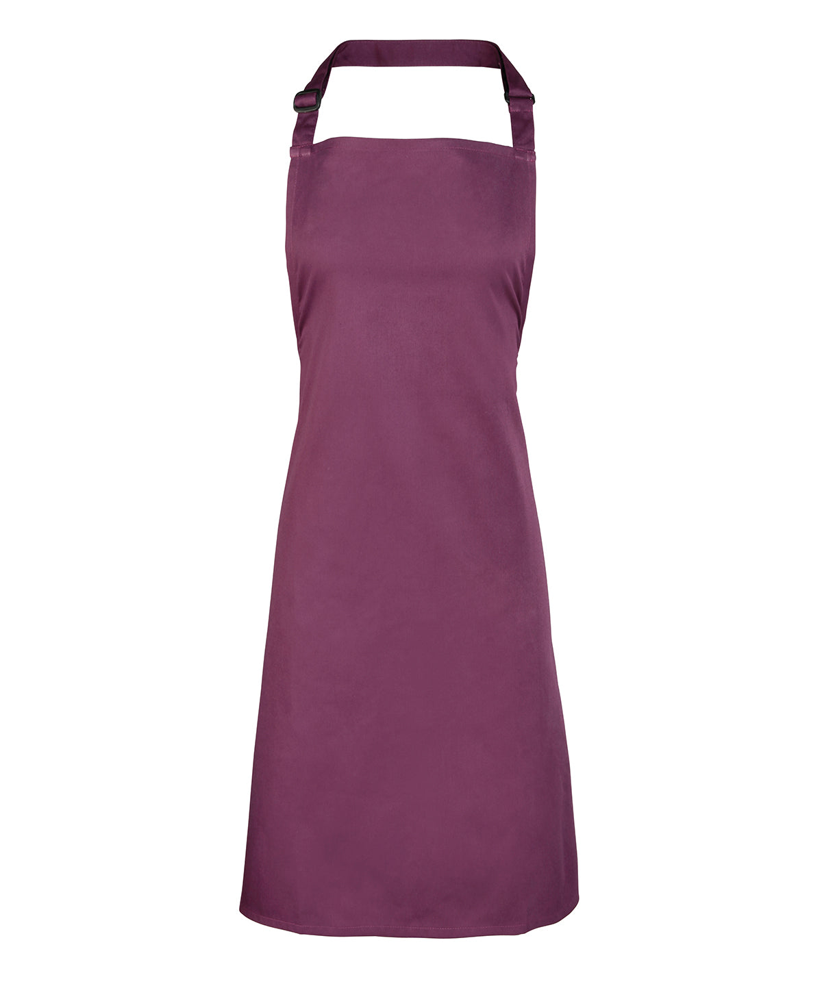 Colours bib apron - PR150 - Aubergine One size - Customisable Aprons
