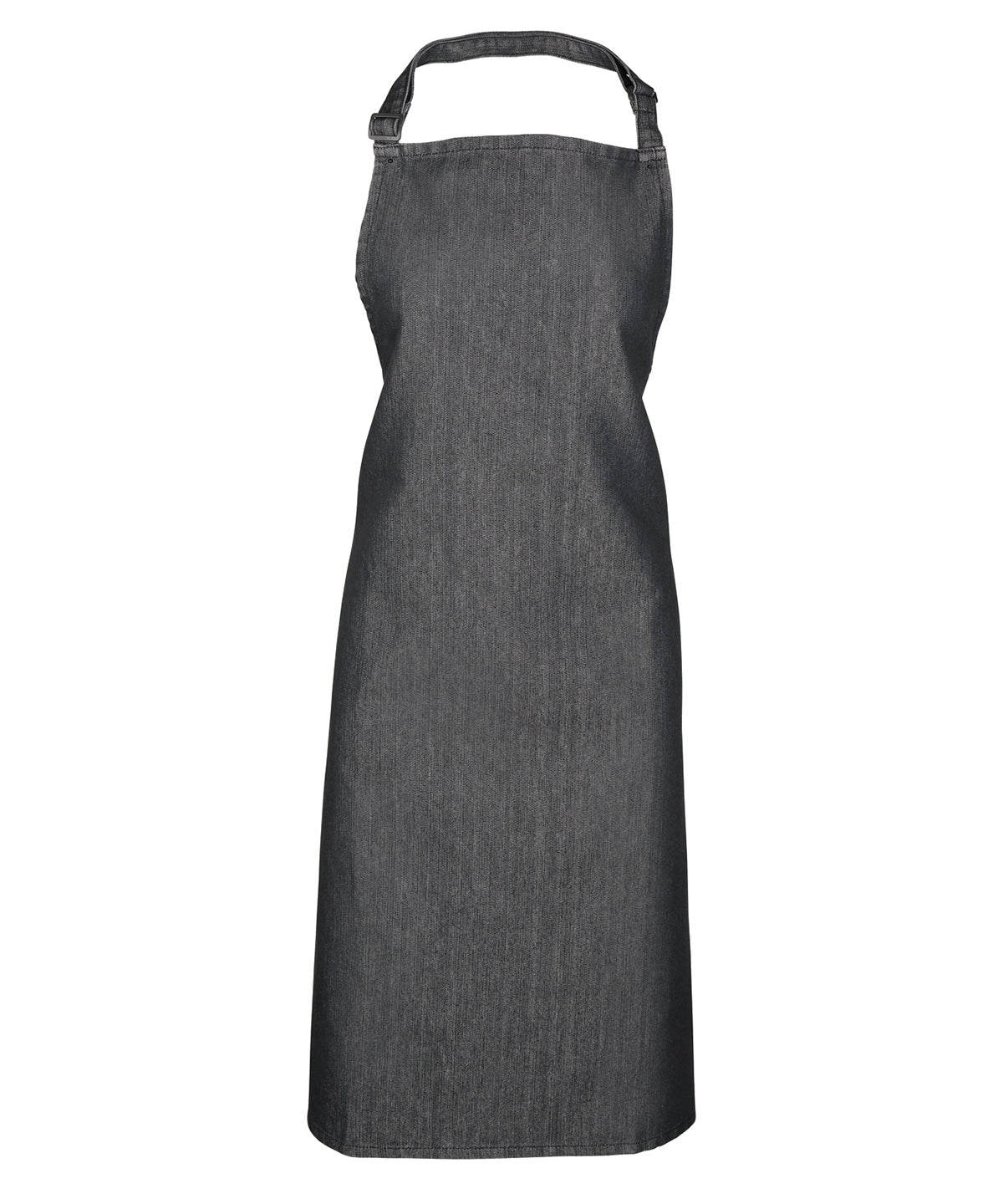Colours bib apron - PR150 - Black Denim One size - Customisable Aprons
