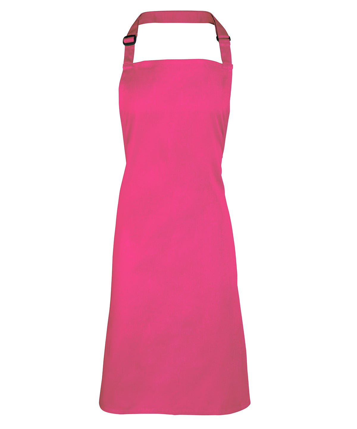 Colours bib apron - PR150 - Hot Pink One size - Customisable Aprons