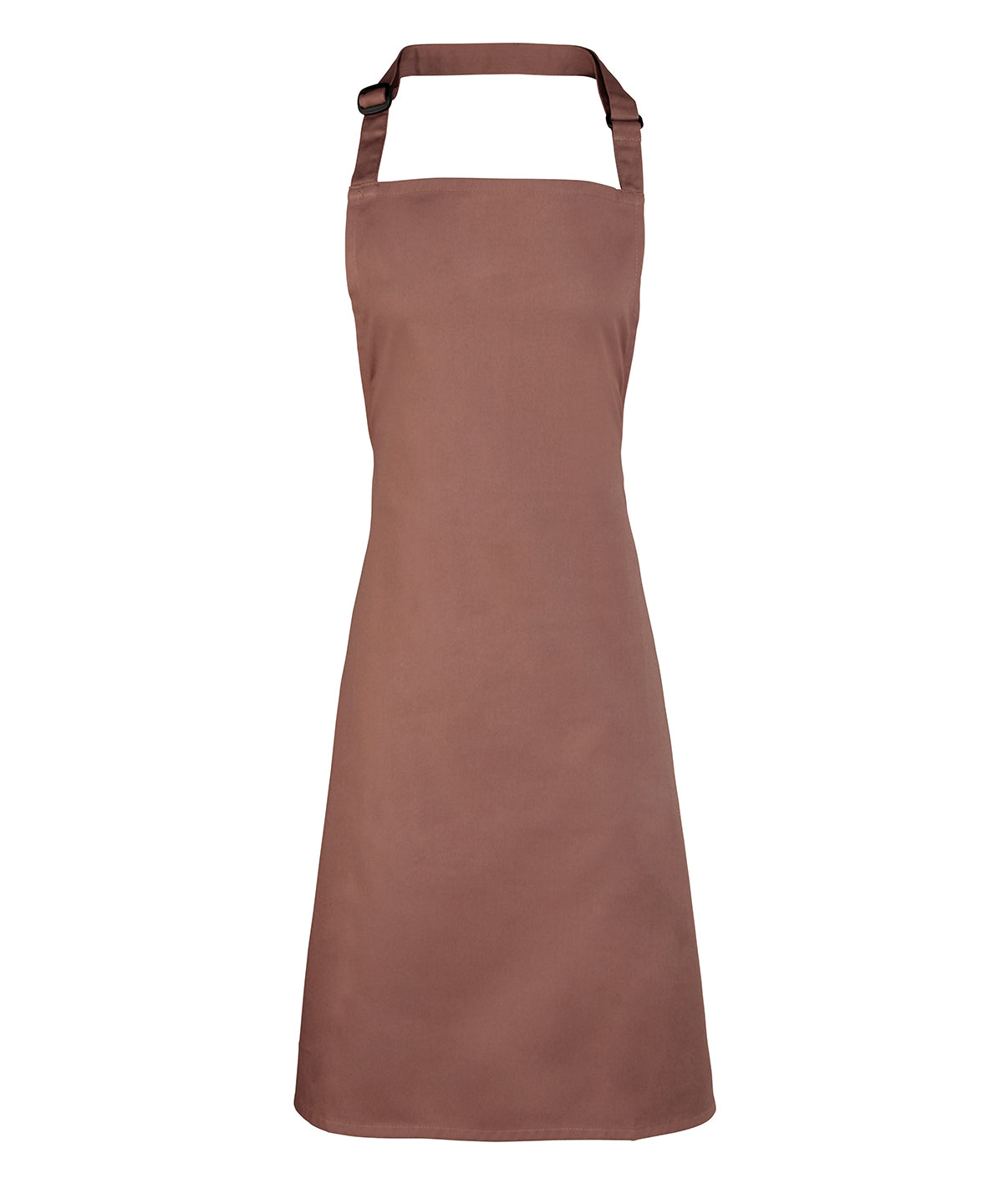 Colours bib apron - PR150 - Mocha One size - Customisable Aprons