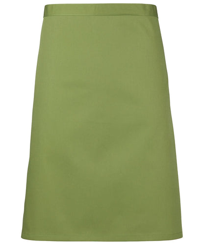 Premier Colours mid length apron PR151 - Oasis Green One size - Customisable Apron