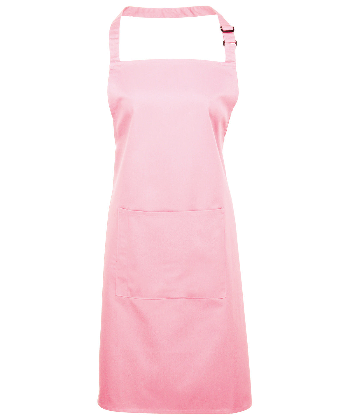 12 x Popular Bib Aprons with Pocket + Free Logo - Pink One size - Customisable Bundle