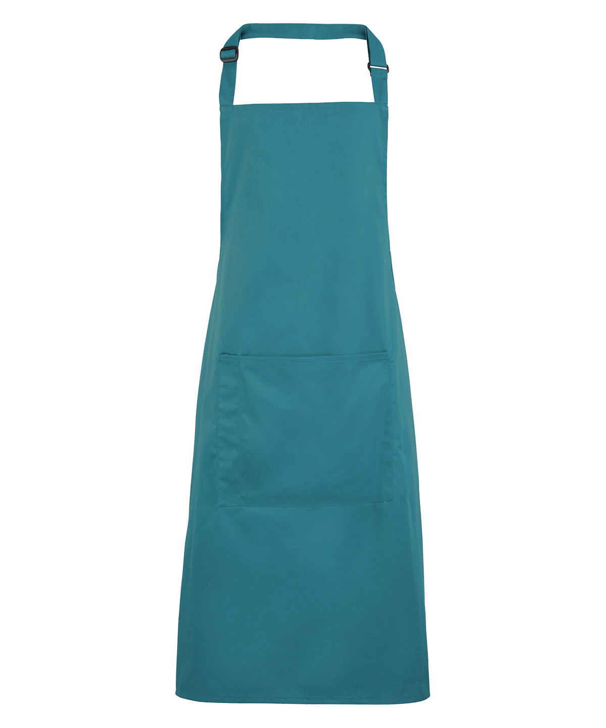 12 x Popular Bib Aprons with Pocket + Free Logo - Teal One size - Customisable Bundle