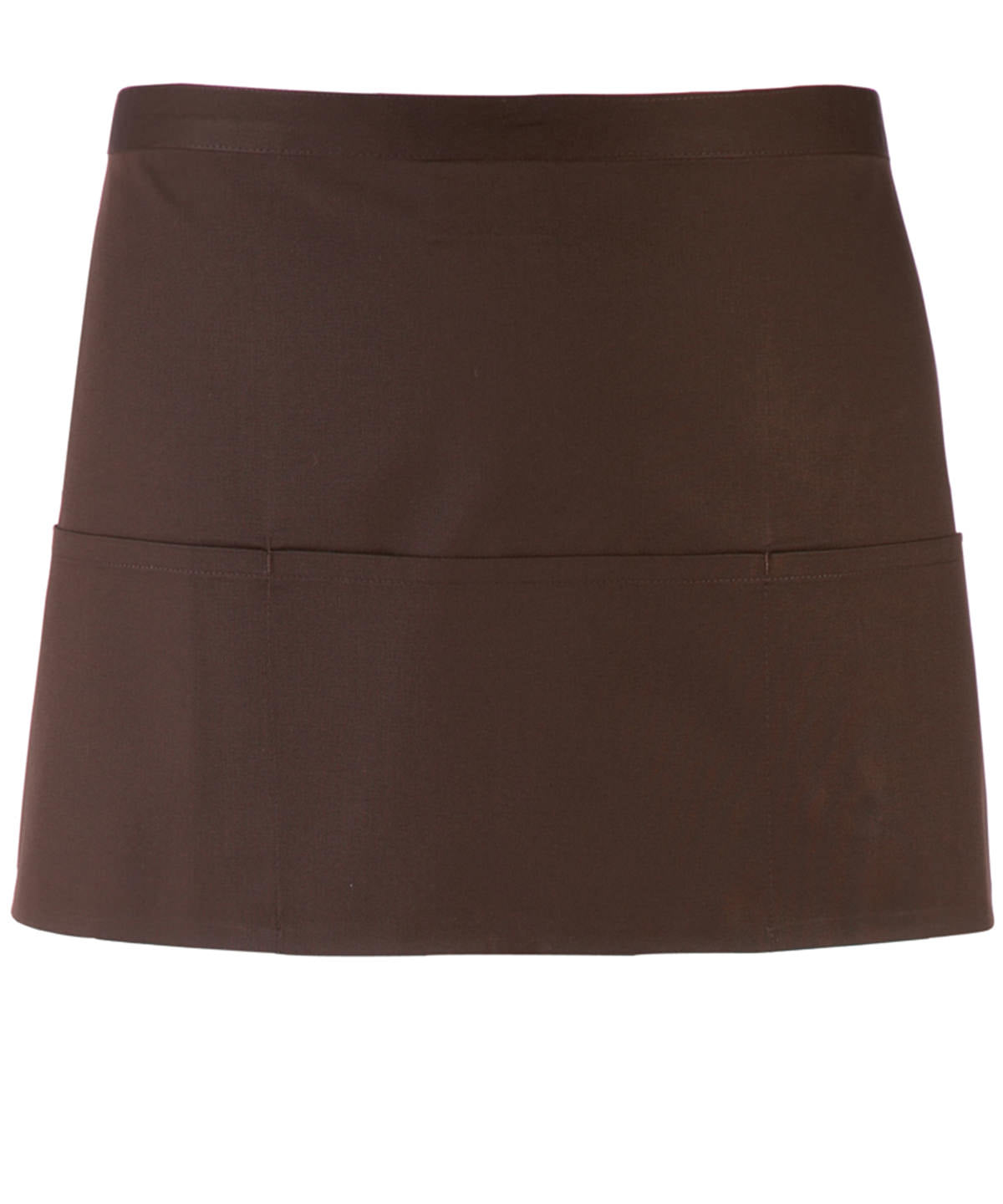 Colours 3-pocket apron - PR155 - Brown One size - Customisable Aprons