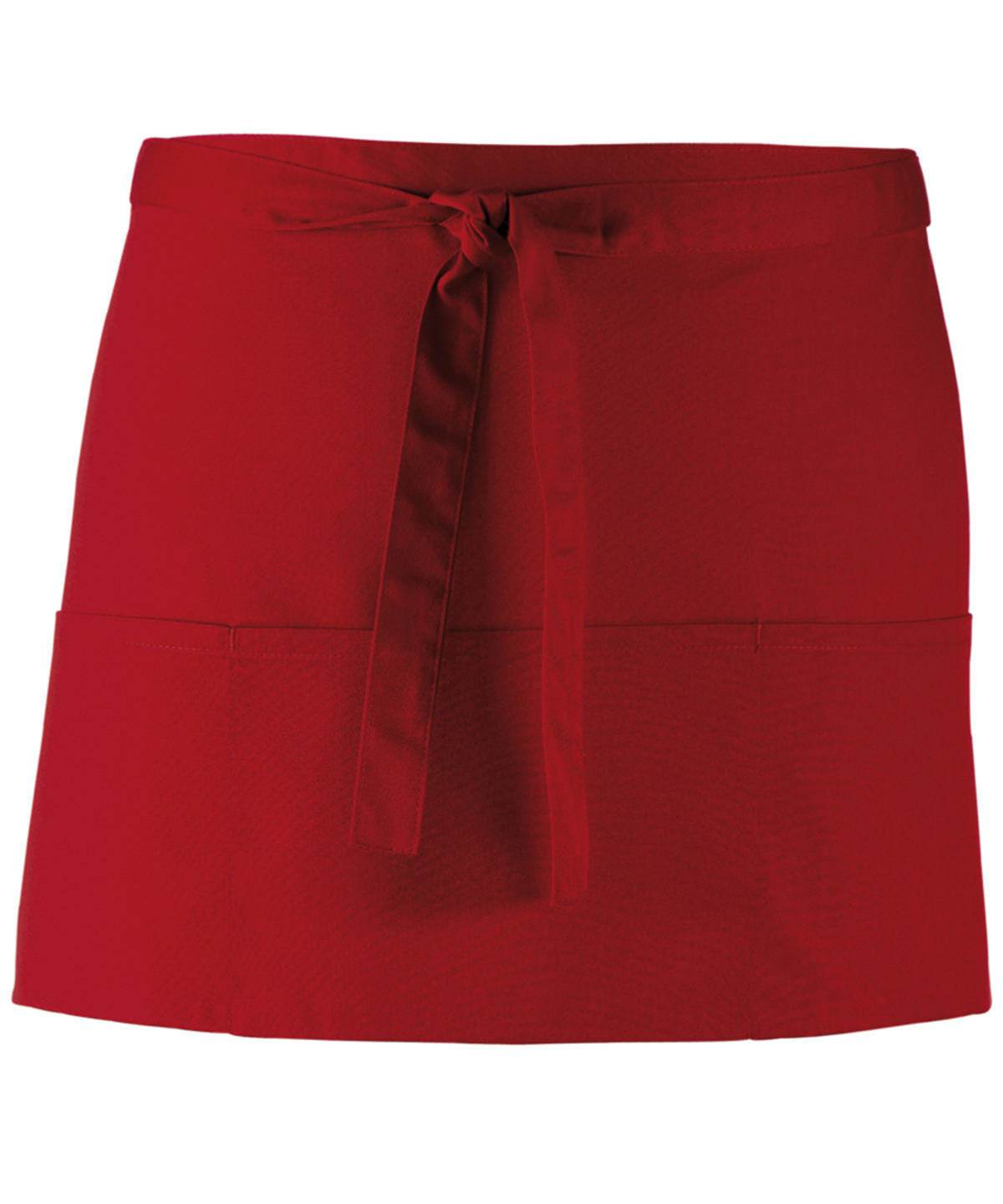 Colours 3-pocket apron - PR155 - Burgundy One size - Customisable Aprons
