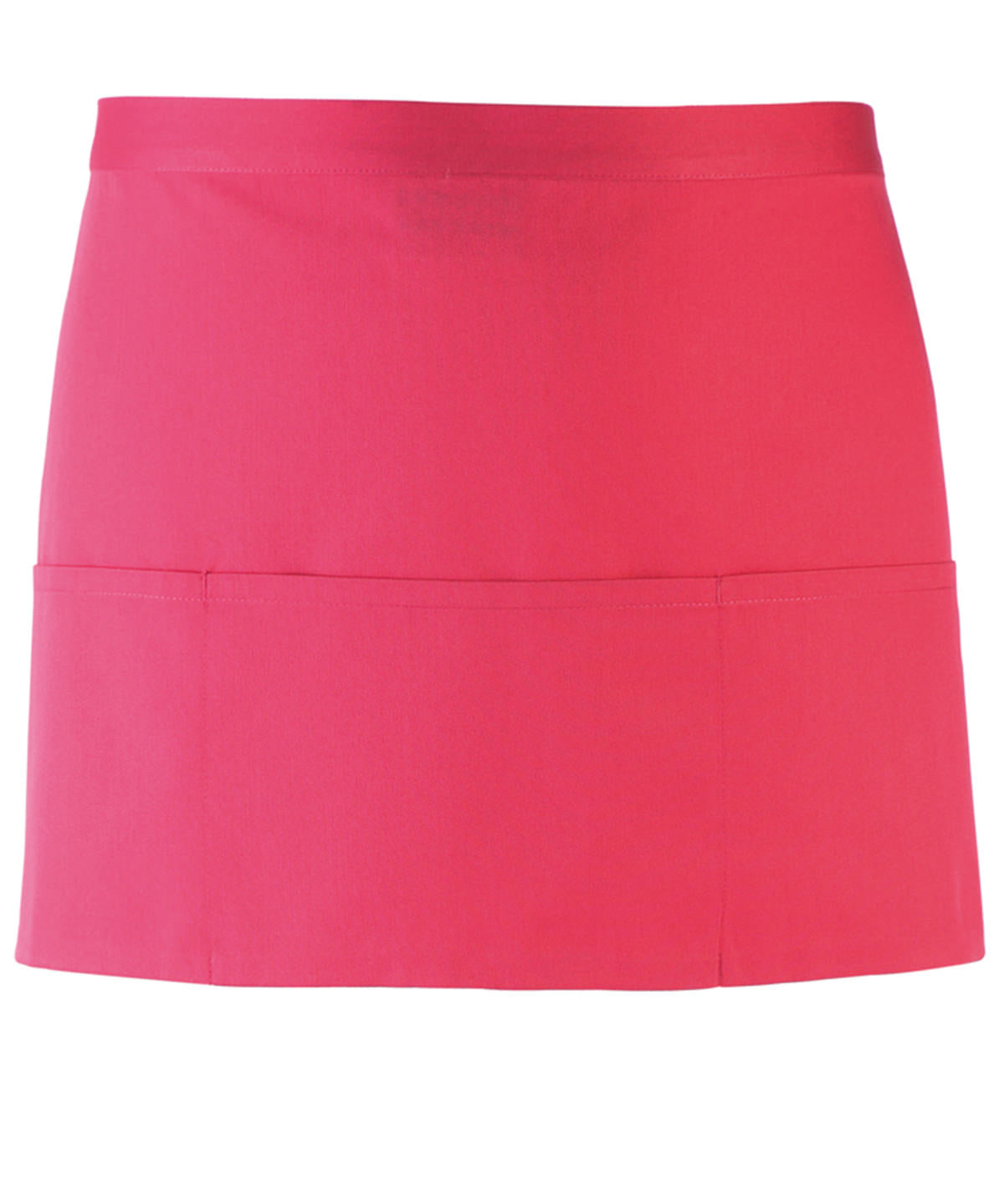 Colours 3-pocket apron - PR155 - Hot Pink One size - Customisable Aprons