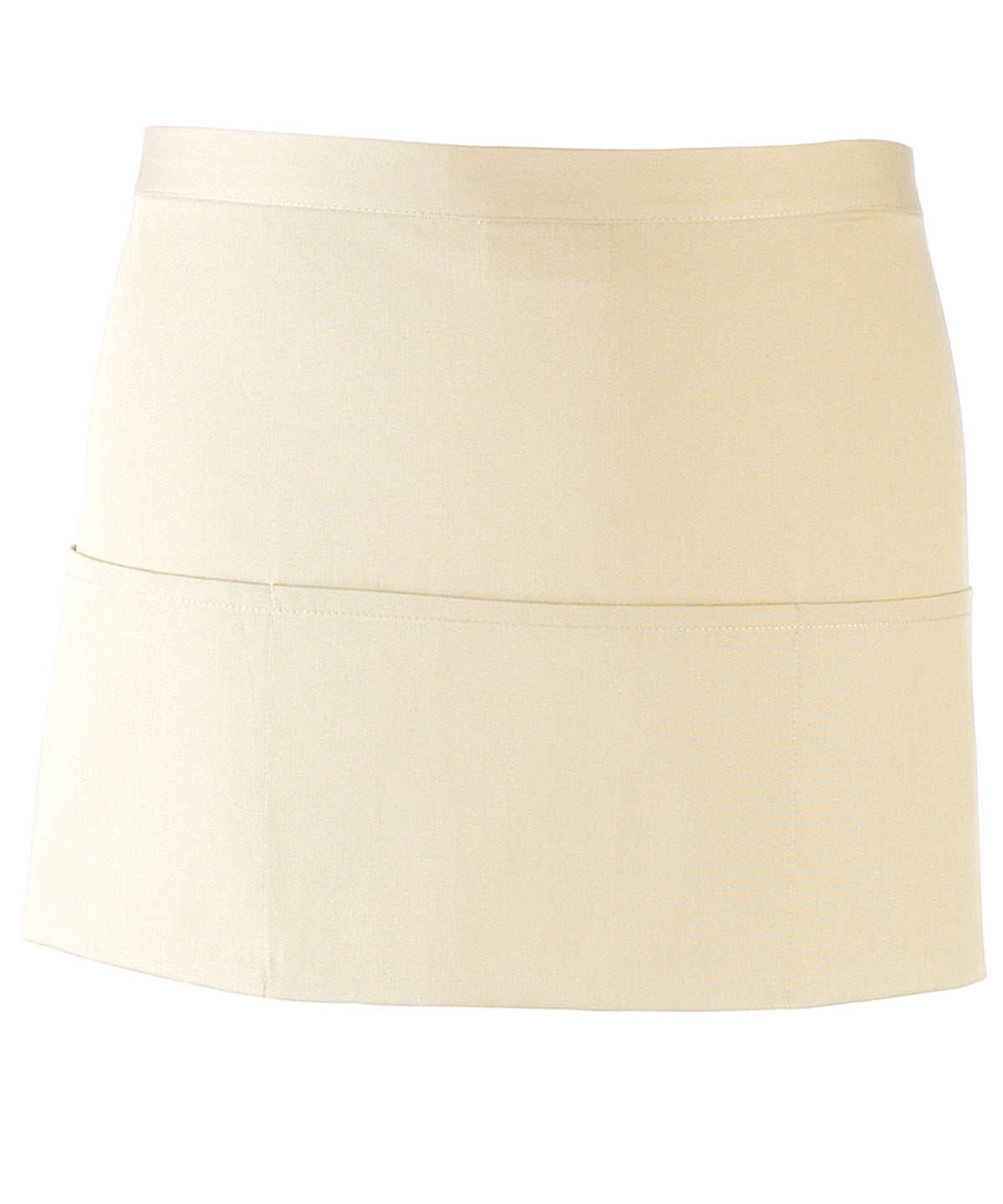 Colours 3-pocket apron - PR155 - Natural One size - Customisable Aprons