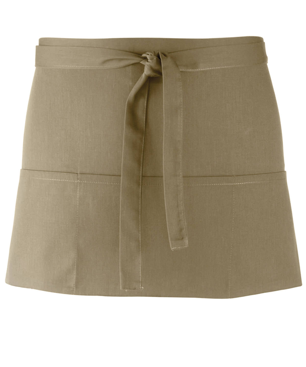 Colours 3-pocket apron - PR155 - Olive One size - Customisable Aprons