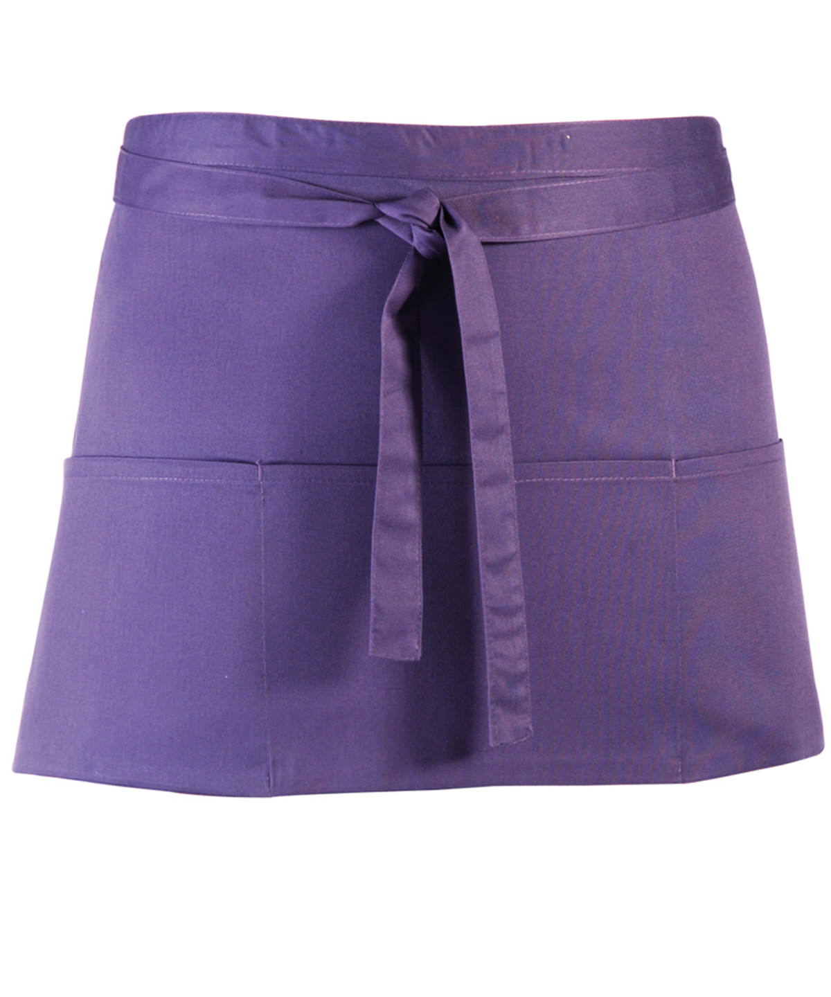 Colours 3-pocket apron - PR155 - Purple One size - Customisable Aprons