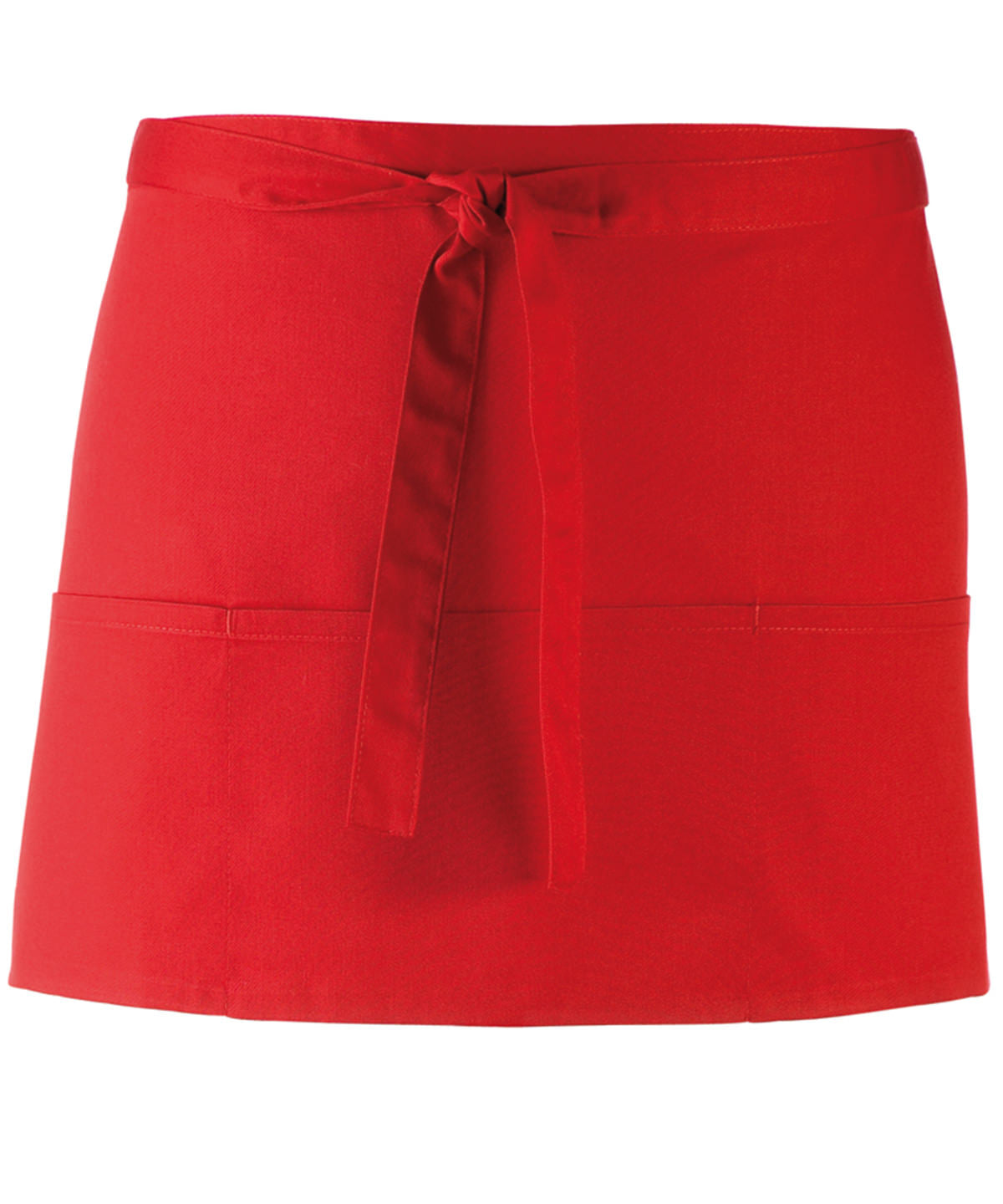 Colours 3-pocket apron - PR155 - Red One size - Customisable Aprons