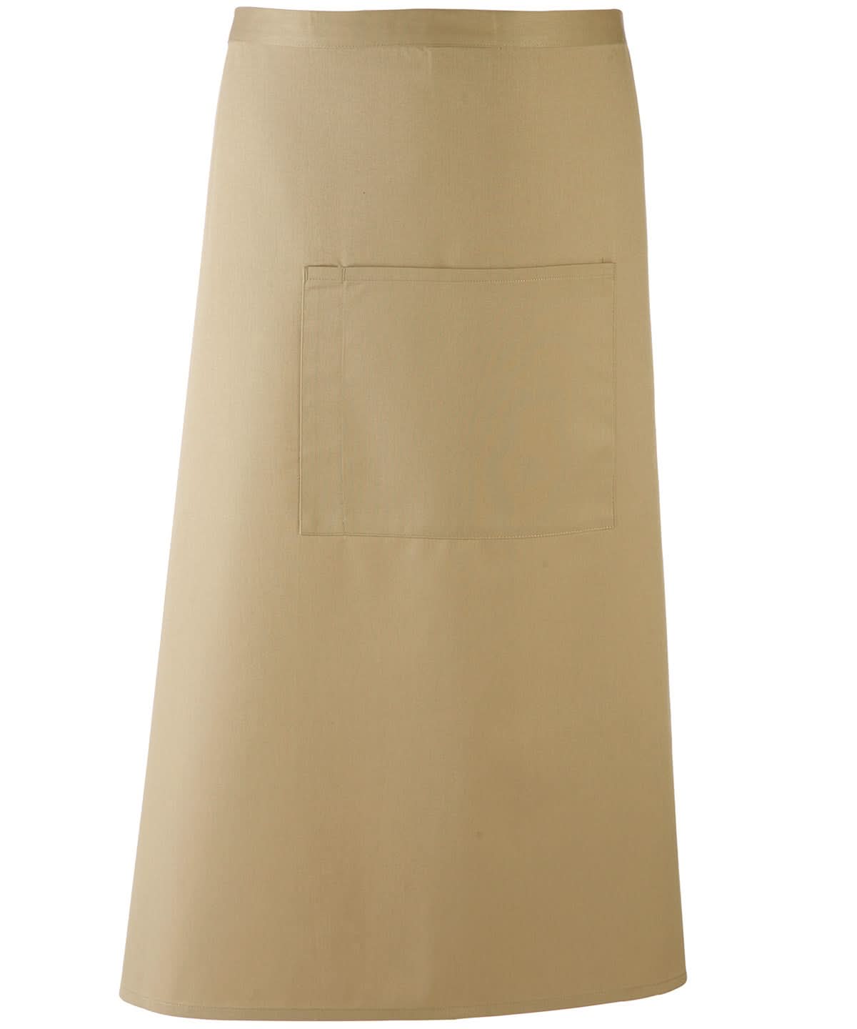 Premier Colours bar apron PR158 - Khaki One size - Customisable Apron