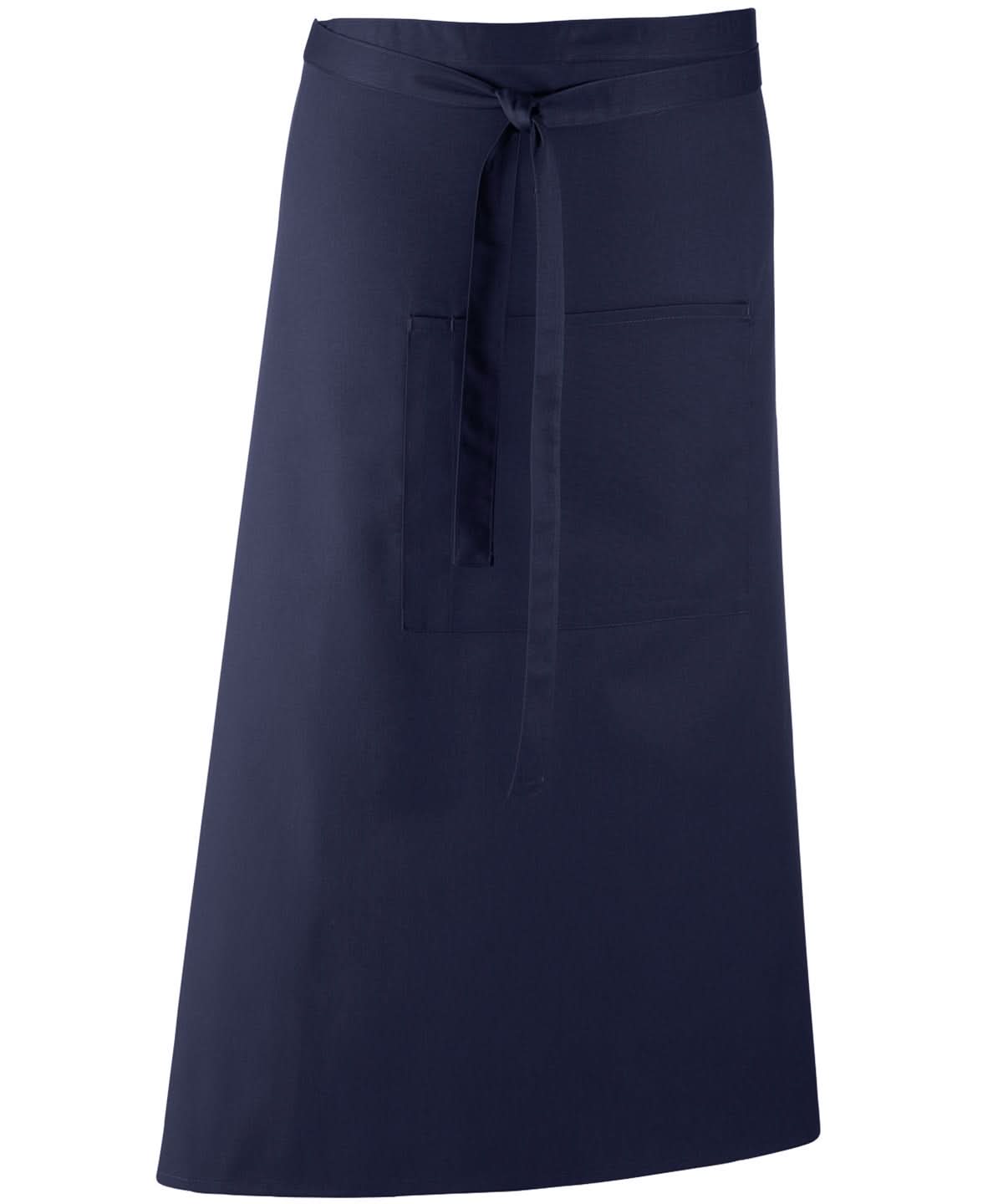 Premier Colours bar apron PR158 - Navy One size - Customisable Apron